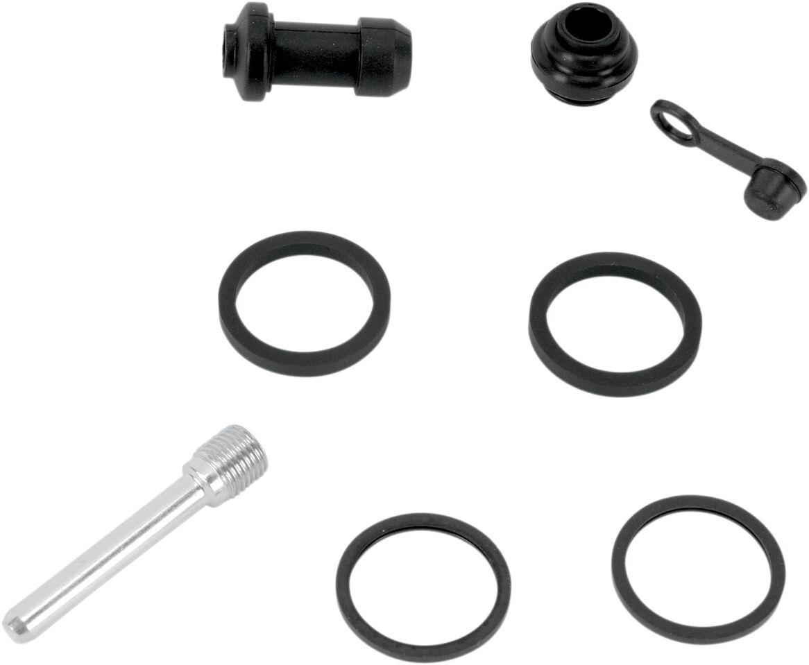 08-202X - Moose Racing Brake Caliper Rebuild Kit For Kawasaki KX125 1997-1998 Front - Black