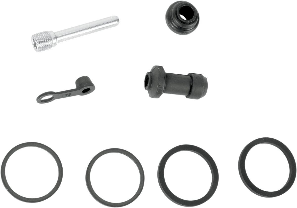 08-102X - Moose Racing Brake Caliper Rebuild Kit For Honda CR125 1987-2007 Front - Black