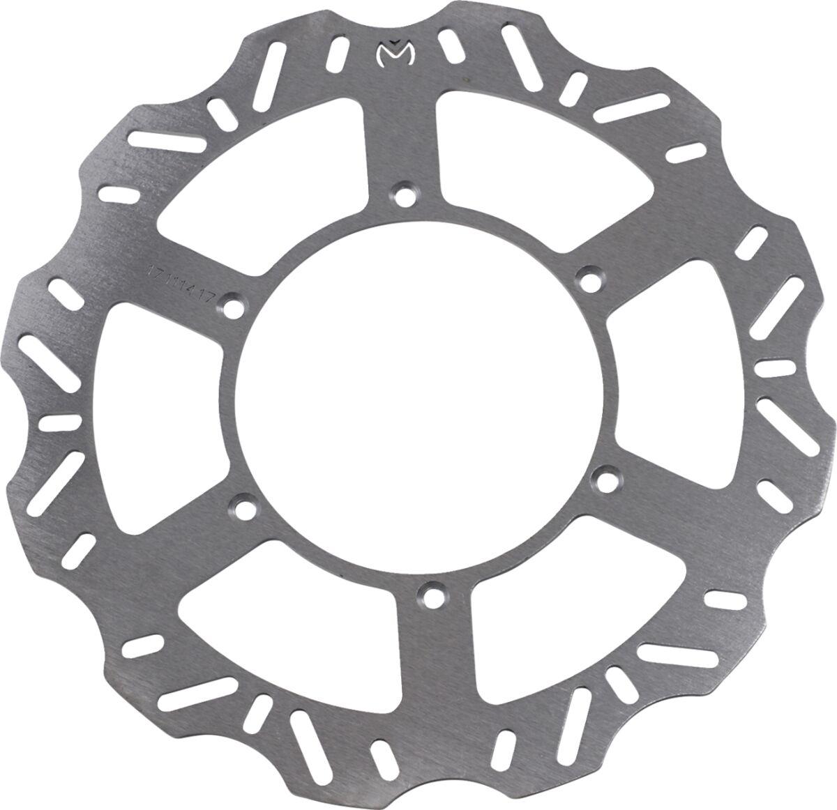 1711-FR-YAM02 - Moose Racing Standard Brake Disc For Yamaha YZ125 2016-2019 Front - Silver