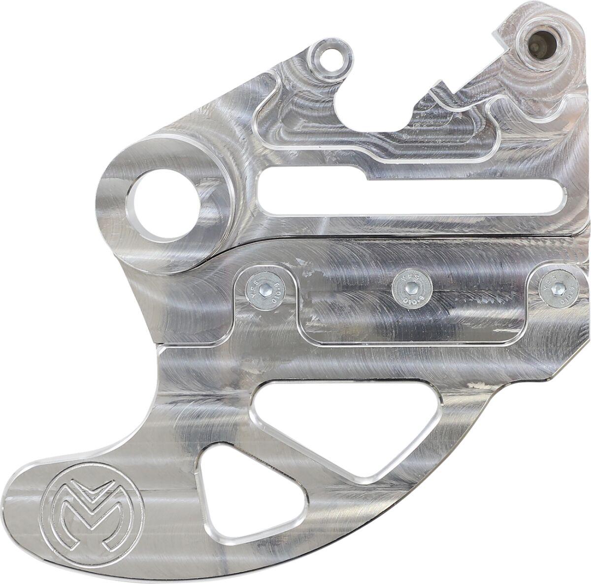 33-1022 - Moose Racing Pro Shark Fin Disc Protector With Brake Carrier For Gas Gas EC 250 2024-2025 - Silver