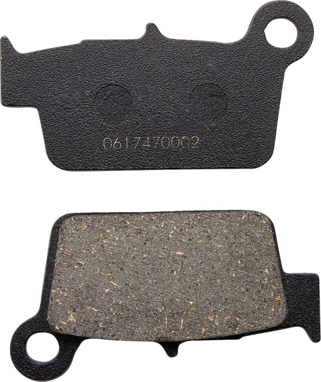 M940-ORG - Moose Racing Qualifier Brake Pads For Suzuki DR125SM 2008-2011 - Rear