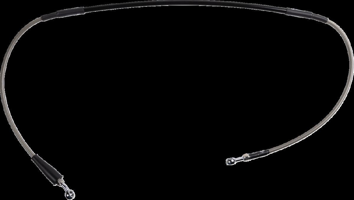 H01-1-038/P-CL - Moose Racing Stainless Steel Brake Hose For Husqvarna CR125 2009-2013 Front - Braided