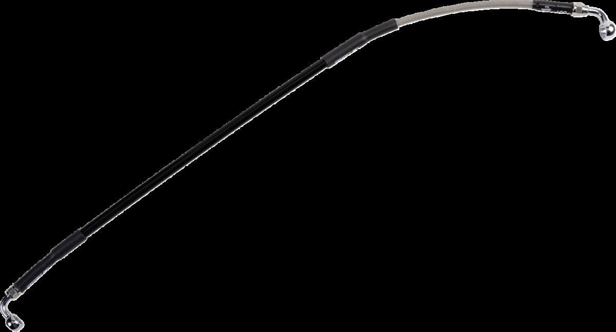 H01-2-019/P-CL - Moose Racing Stainless Steel Brake Hose For Husqvarna TC250 2008-2012 Rear - Braided