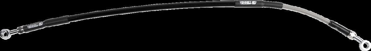 H02-2-026/P-CL - Moose Racing Stainless Steel Brake Hose For Honda XR650R 2000-2007 Front - Braided