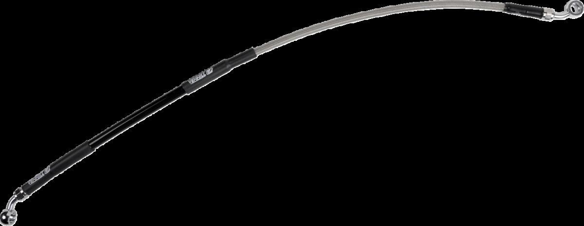 H02-2-039/P-CL - Moose Racing Stainless Steel Brake Hose For Honda CRF250R 2014-2017 Rear - Braided