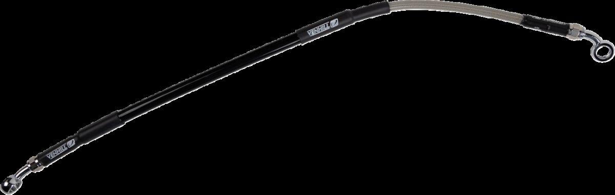 H02-2-045/P-CL - Moose Racing Stainless Steel Brake Hose For Honda CRF150R 2018-2025 Rear - Braided