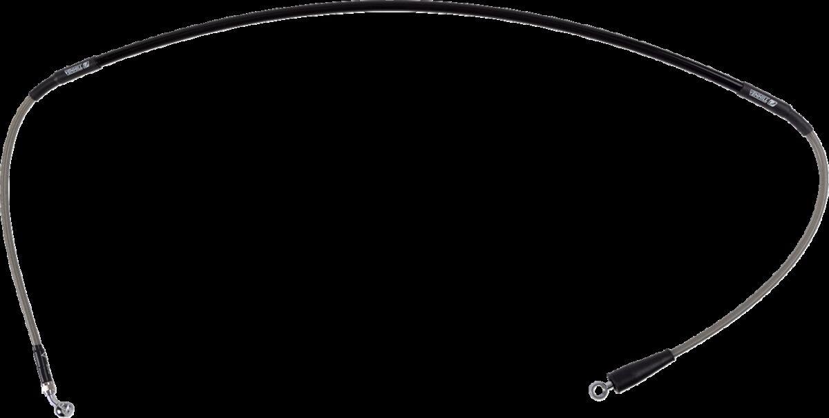 K02-1-037/P - Moose Racing Stainless Steel Braided Brake Hose For Kawasaki KDX250 1995-2006 Front