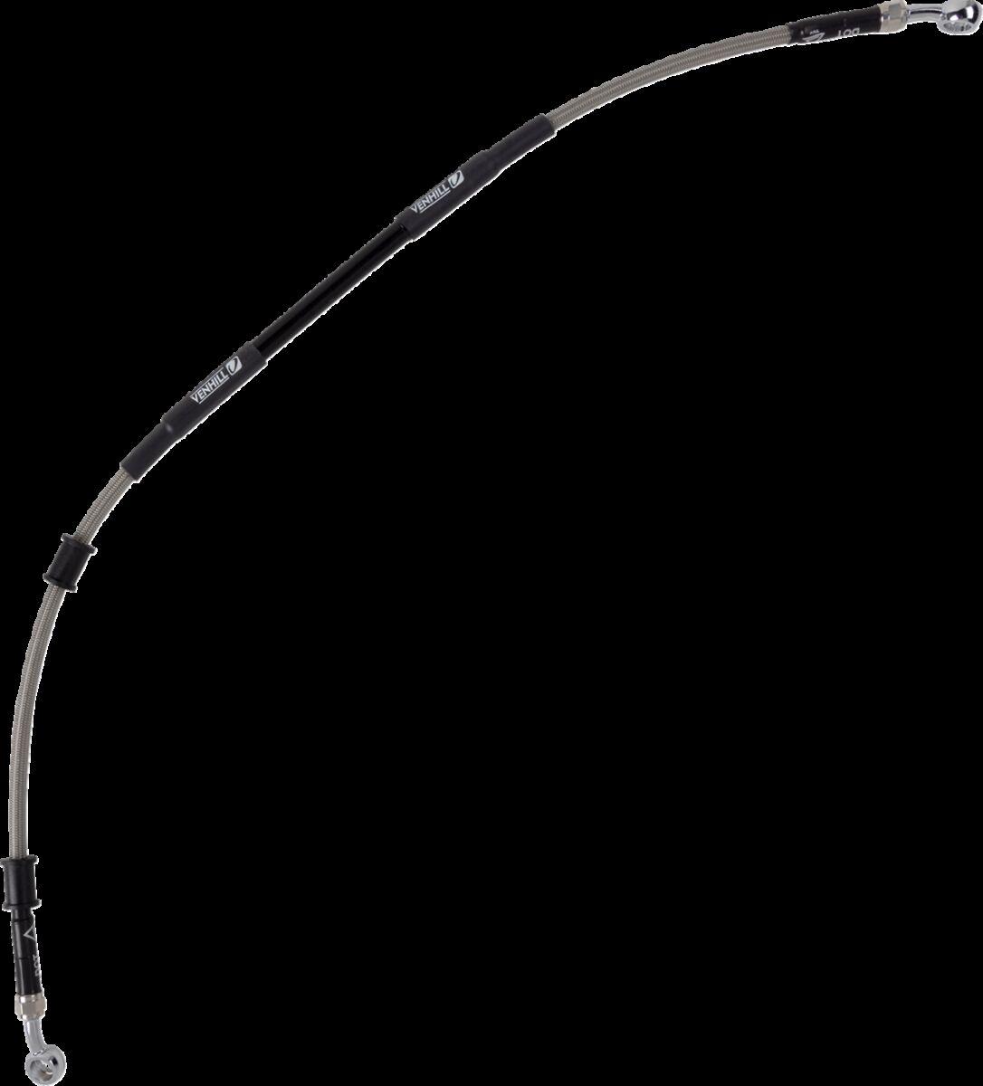 K02-2-036/P - Moose Racing Stainless Steel Braided Brake Hose For Kawasaki KLX230R 2020-2024 Rear