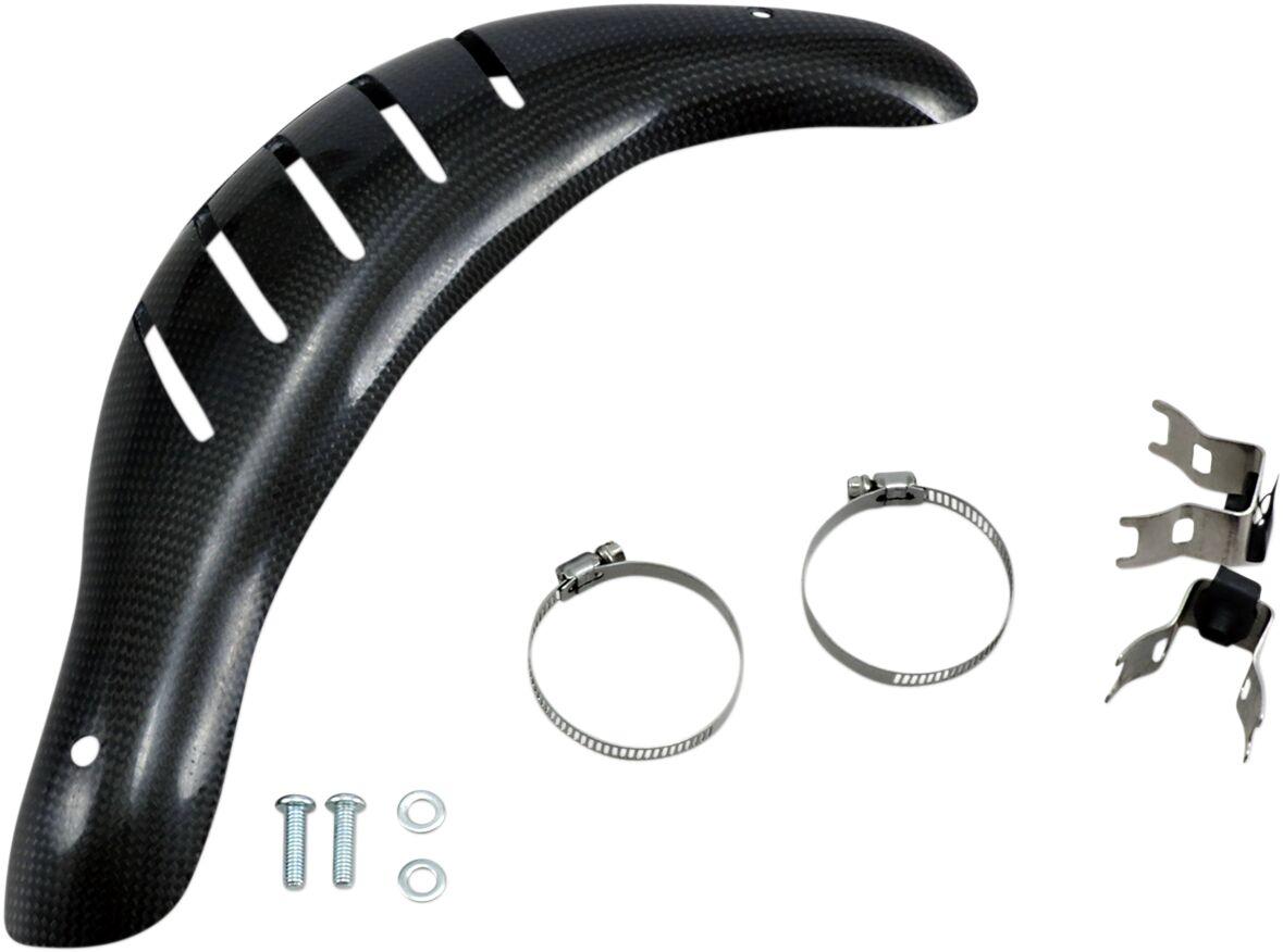 MHS350SXF - Moose Racing E Line 4 Stroke Pipe Guard For Husqvarna FC350 2019-2022 - Black