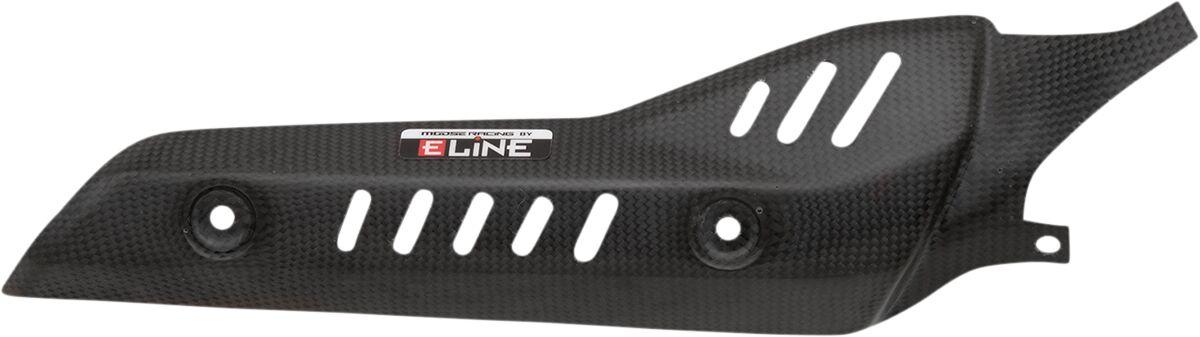 MHS69019 - Moose Racing E Line 4 Stroke Pipe Guard For KTM Enduro 690 R 2019-2022 - Black