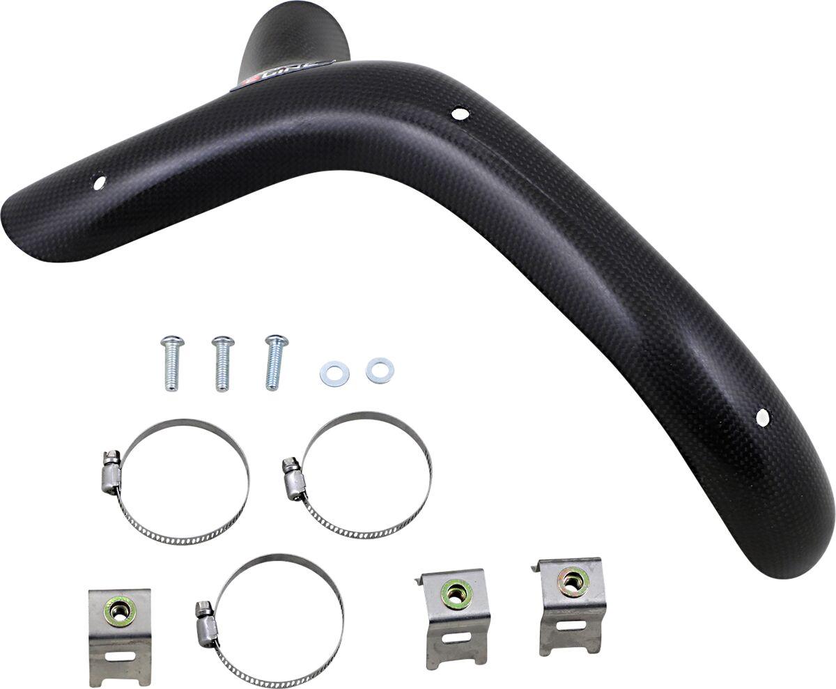 MHS35020 - Moose Racing E Line 4 Stroke Pipe Guard For KTM XCF-W 350 - Black