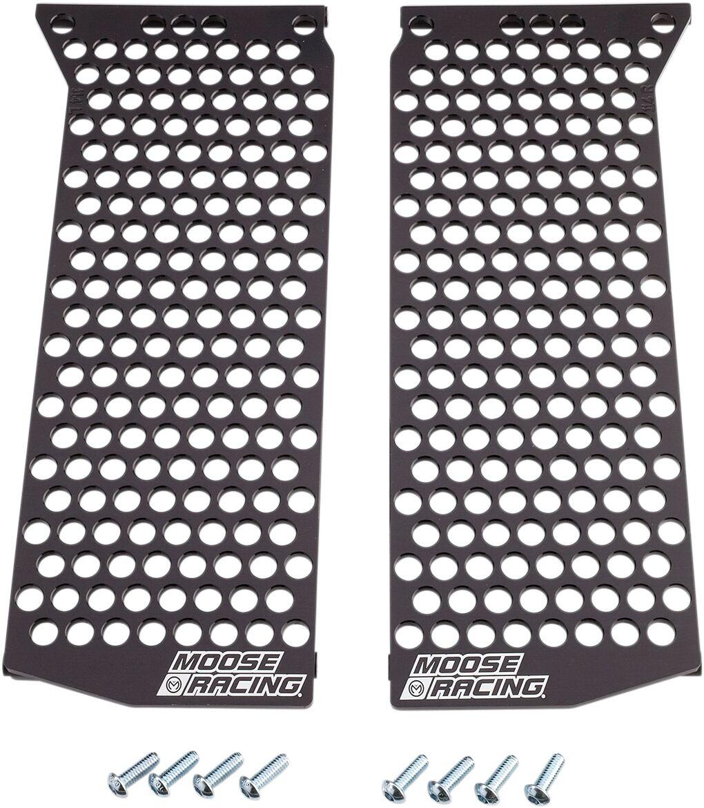 12-114 - Moose Racing Radiator Guards For KTM Duke 125 2011-2012 - Black