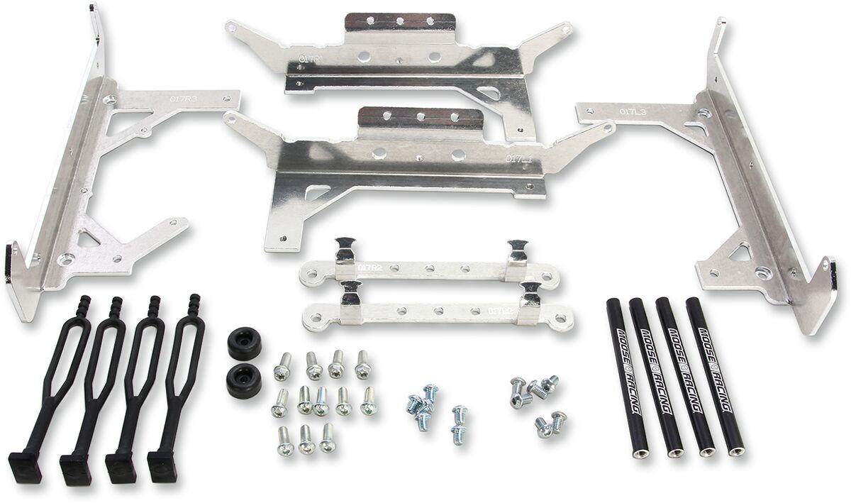 11-017 - 11-017 - Moose Radiator Braces - Husqvarna FC 2016-18, FE 2017-19, KTM SXF 2017-18
