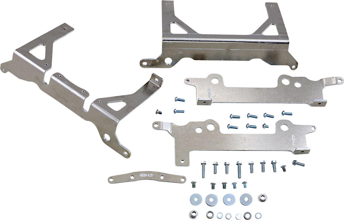11-4120 - Moose Racing Radiator Braces For Beta RR 125 2020-2021 - Silver