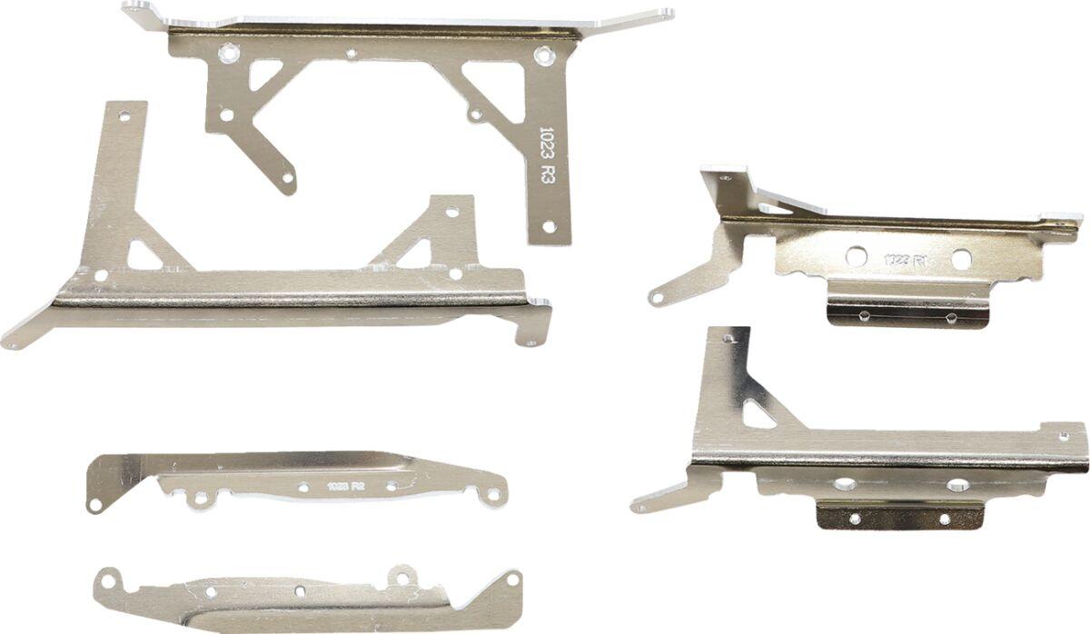 11-1023 - Moose Racing Radiator Braces For Husqvarna FC250 2023 - Silver