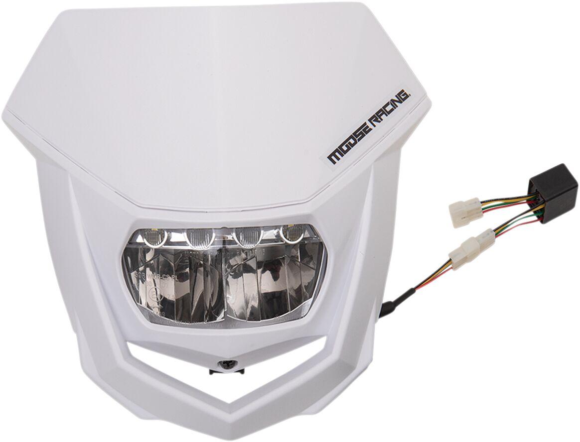 8667100008 - Moose Racing Halo Universal LED Headlight - White