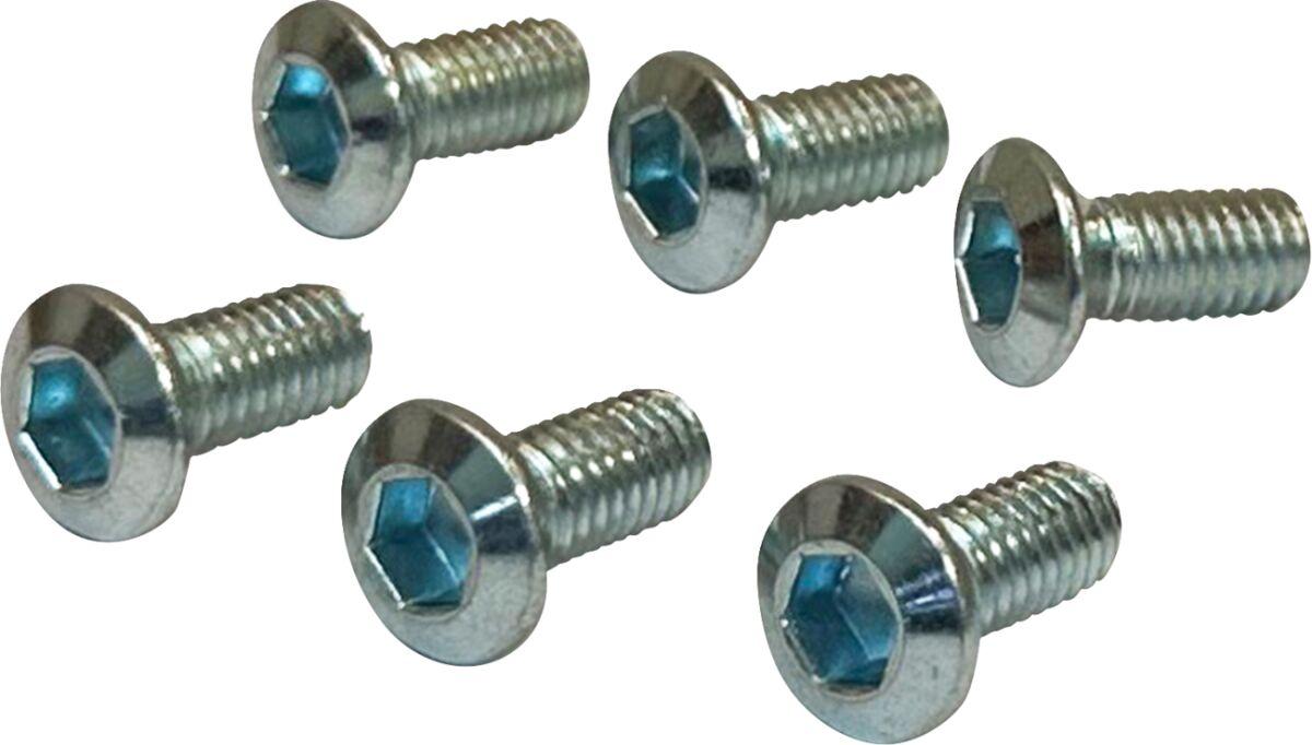 039-6A01 - Moose Racing Brake Disc Bolt Kit For Gas Gas EC300 Racing 2012 - Nickel/Silver