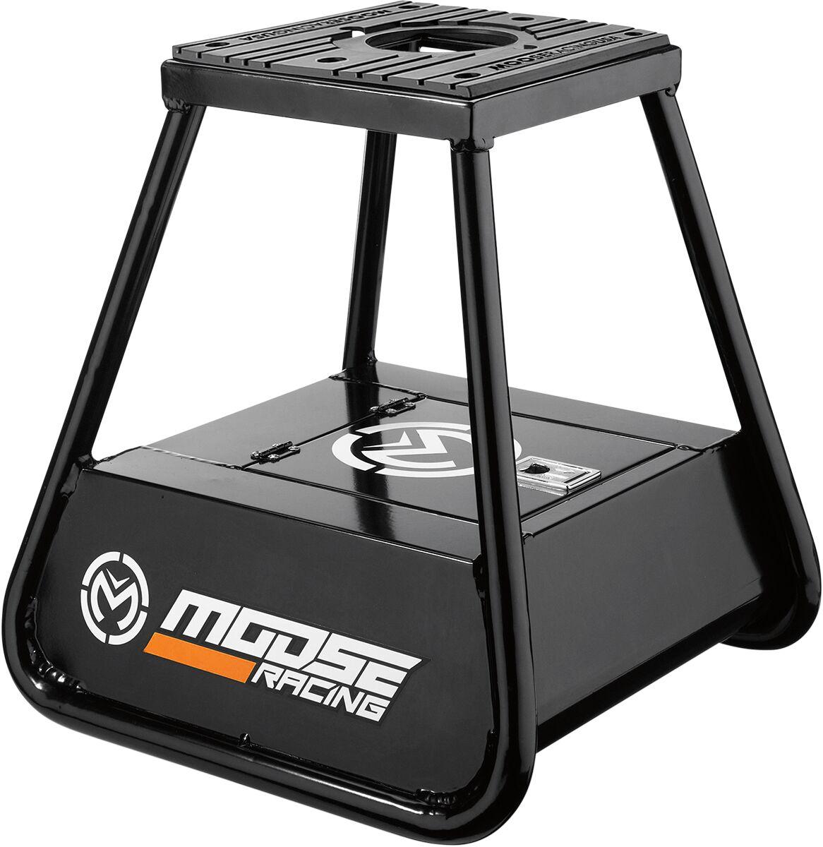 4101-0458 - Moose Racing Paddock Stand With Storage - Black