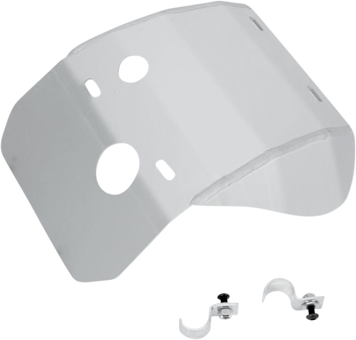 442 - Moose Racing Aluminium Skid Plate For Suzuki DR250 1990-1993 - Silver