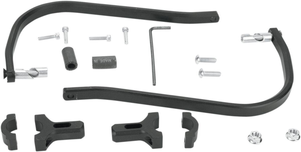 50-004 - Moose Racing Aluminium Hand Guards - Black