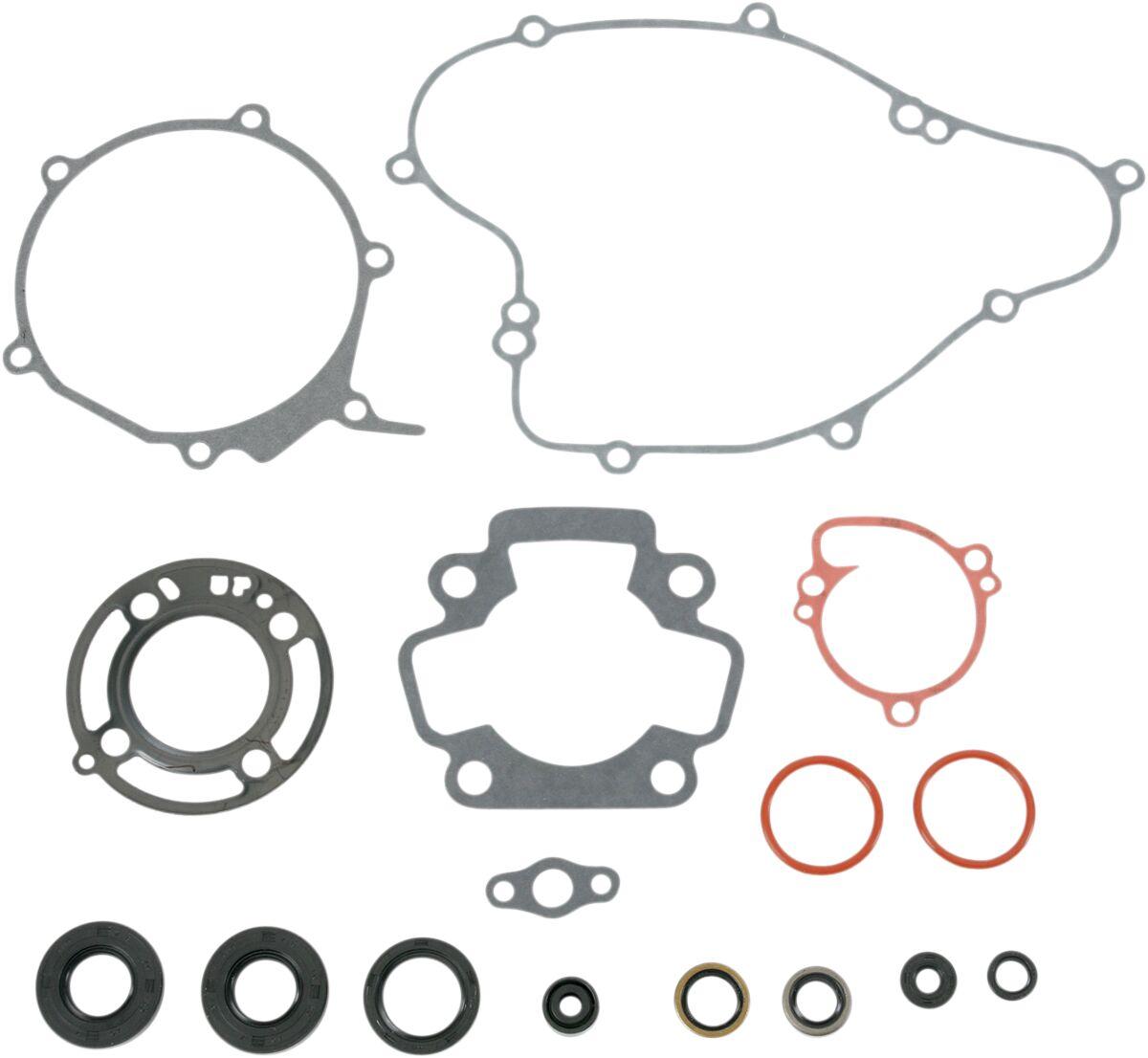 811412MSE - 811412MSE - Moose Complete Gasket & Oil Seal Set - Kawasaki KX65 2000-19, Suzuki RM65 2003-05