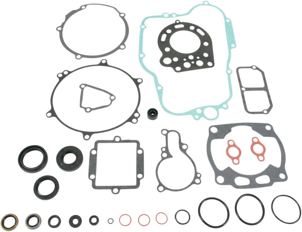811423MSE - 811423MSE - Moose Complete Gasket & Oil Seal Set - Kawasaki KX125 1990-91