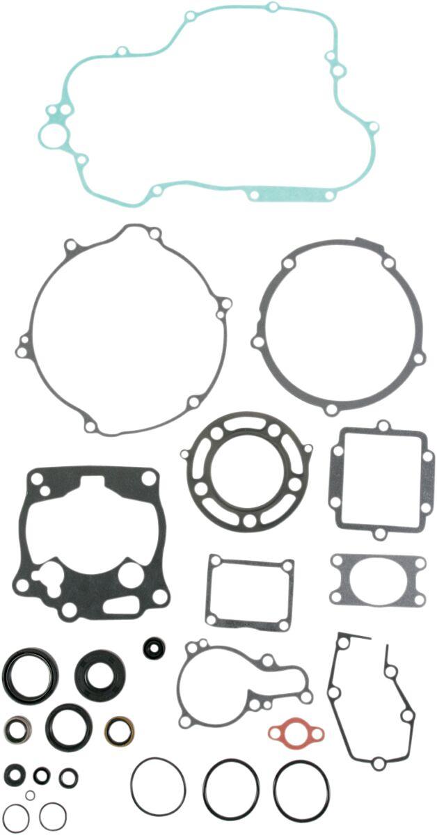 811427MSE - 811427MSE - Moose Complete Gasket & Oil Seal Set - Kawasaki KX125 1998-2000