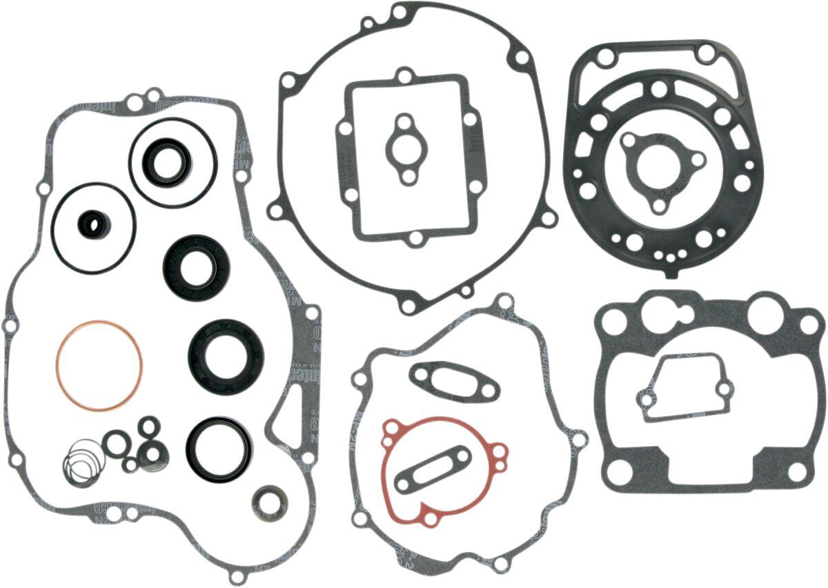811458MSE - 811458MSE - Moose Complete Gasket & Oil Seal Set - Kawasaki KDX250 1991-94