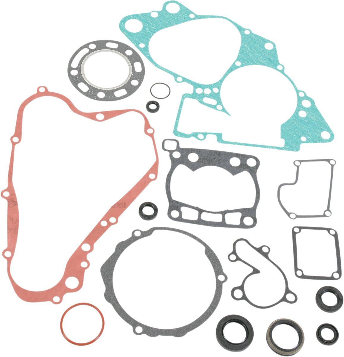 811543MSE - 811543MSE - Moose Complete Gasket & Oil Seal Set - Suzuki RM125 1989