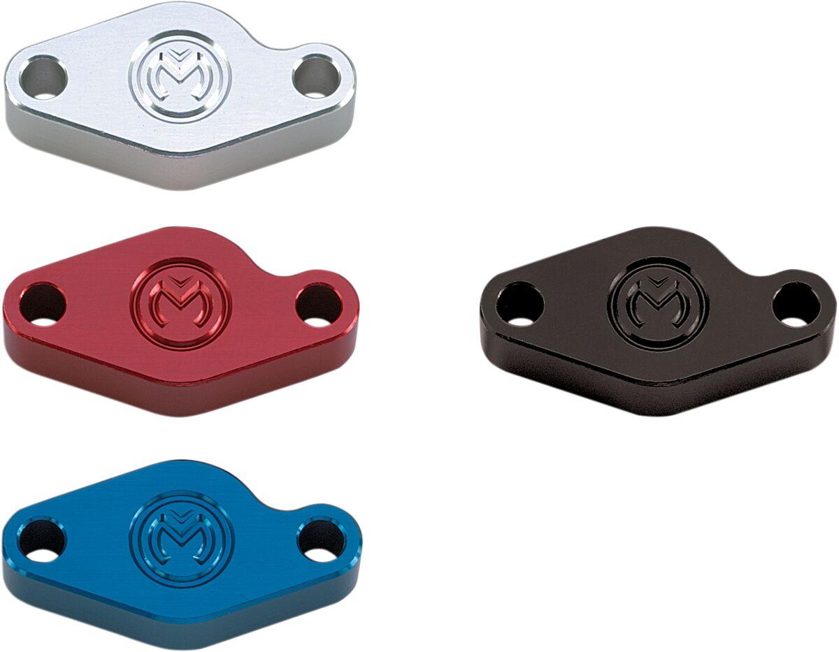 BL-BP6061P - Moose Racing E-Brake Block Off Plate For Arctic Cat Textron 400 2X4 2007-2008 - Silver