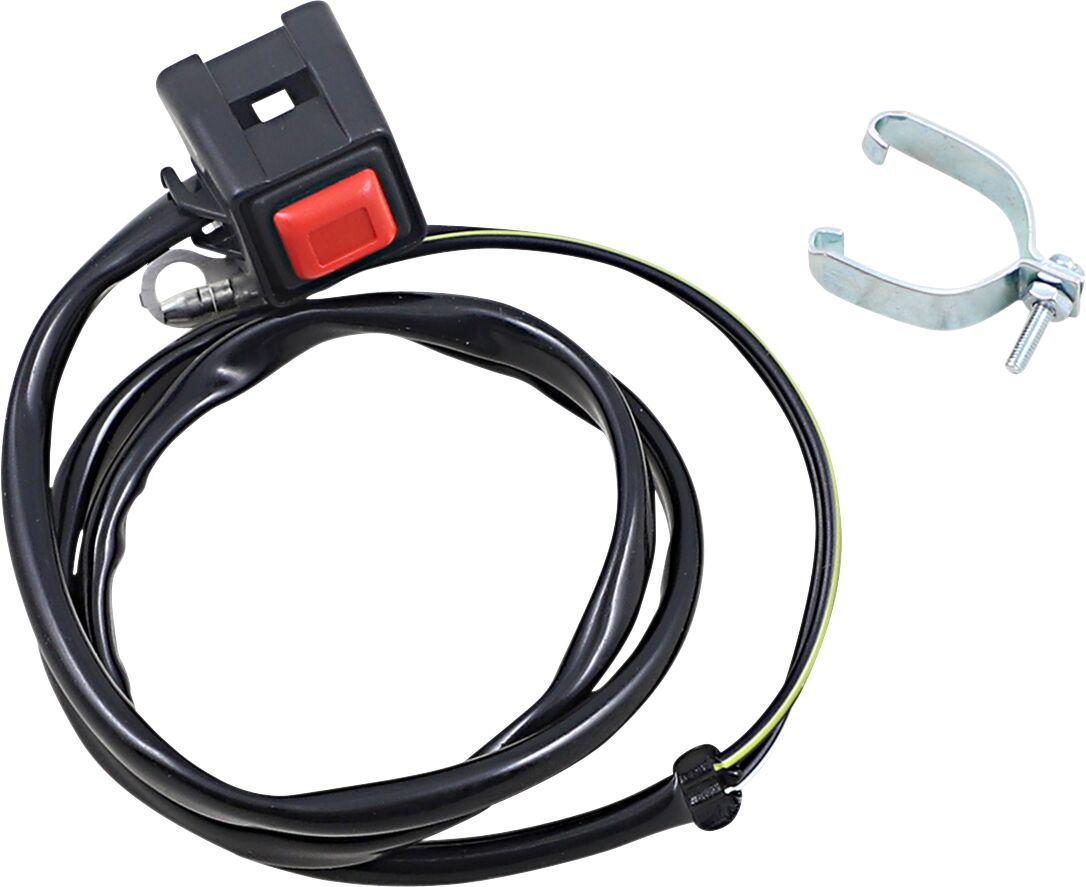 688-8802 - Moose Racing Kill Switch For Suzuki RM100 1976-2003 - Black/Red