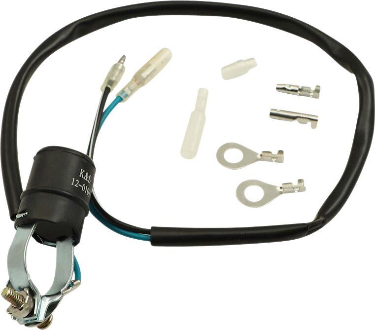 688-8800 - Moose Racing Kill Switch For Honda CR125 1984-1995 - Black