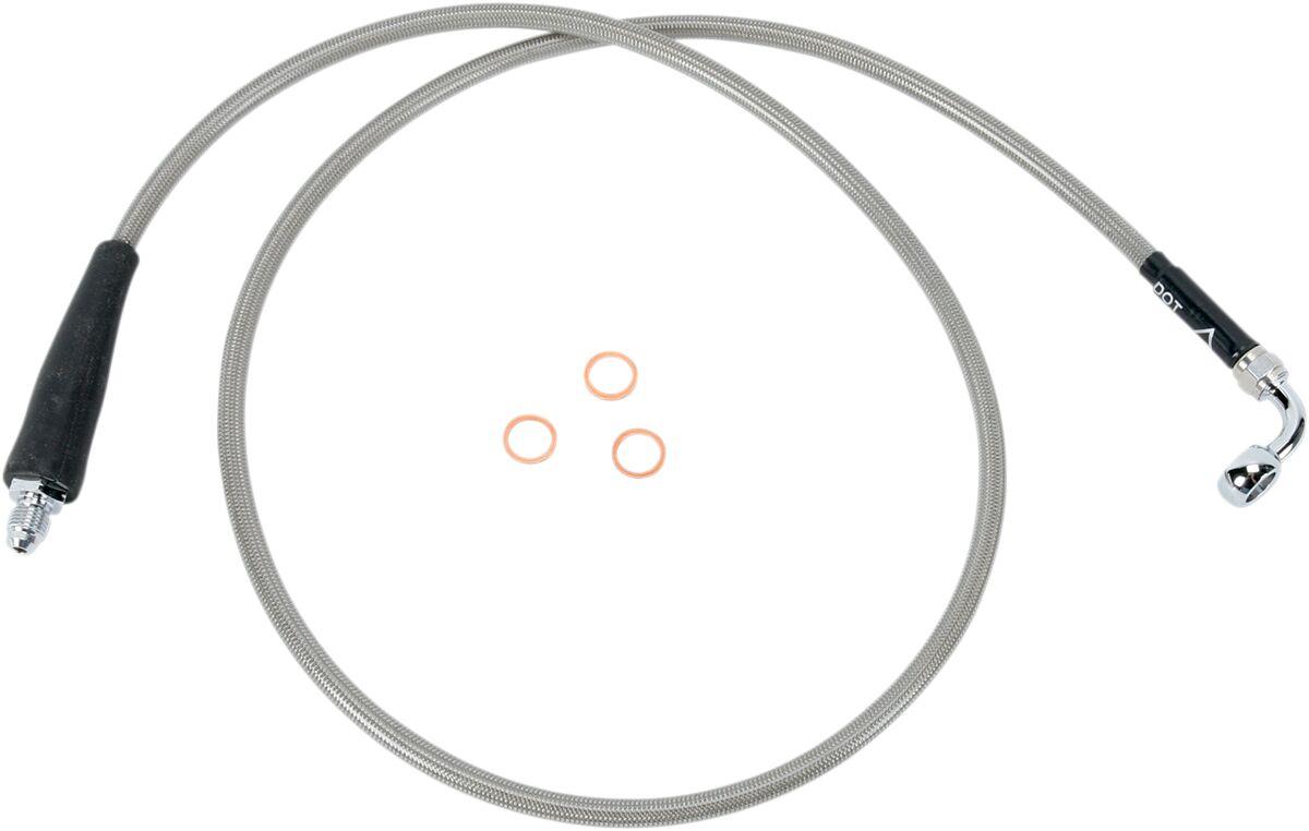 K01-3-028/P-CL - Moose Racing Stainless Steel Braided Clutch Hose For KTM  Enduro 690 R 2009-2013 - Chrome