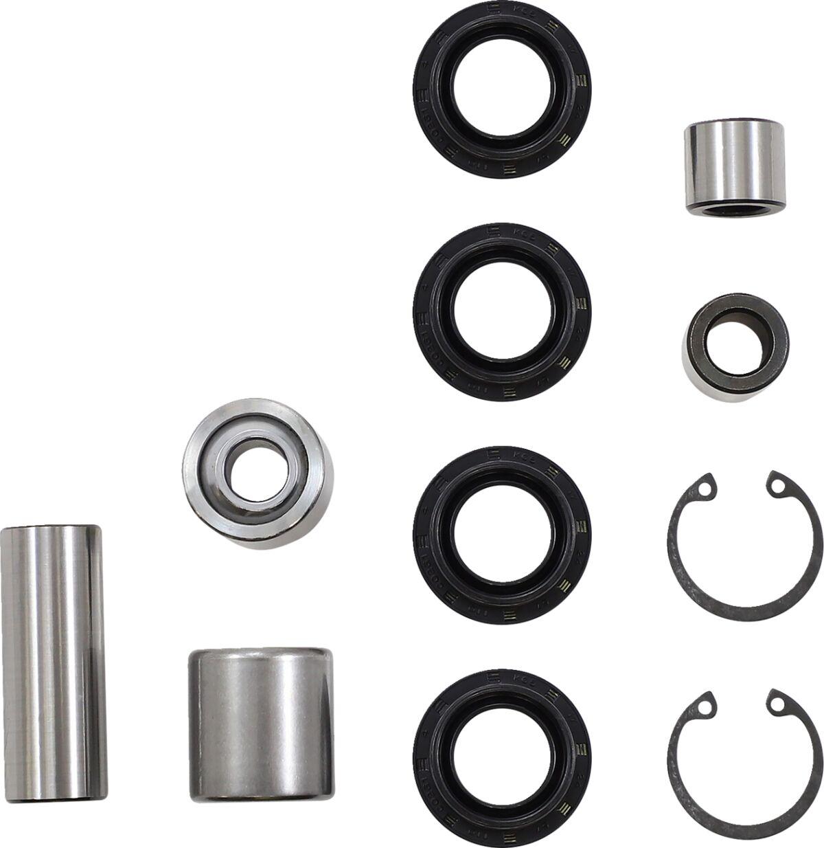 50-1029 - Moose Racing A-Arm Bearing & Seal Kit For Kawasaki KFX450R 2x4 2008-2014 Fits Front Upper - Black/Chrome