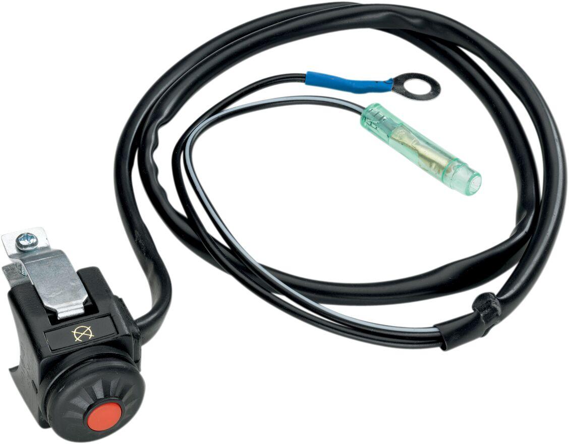 688-8806 - Moose Racing Kill Switch For KTM EGS 125 1994-1999 - Black/Red
