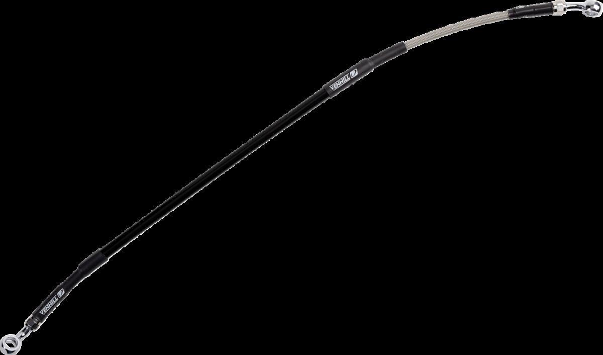 S01-2-031/P-CL - Moose Racing Stainless Steel Brake Hose For Suzuki RM85 2003-2018 - Rear