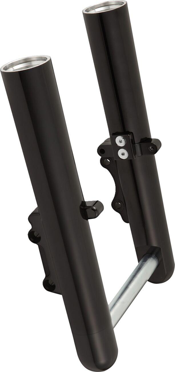 40-528 - Arlen Ness Hot Legs Smooth Fork Legs For Harley Davidson FLHX 1923 2024 - Black