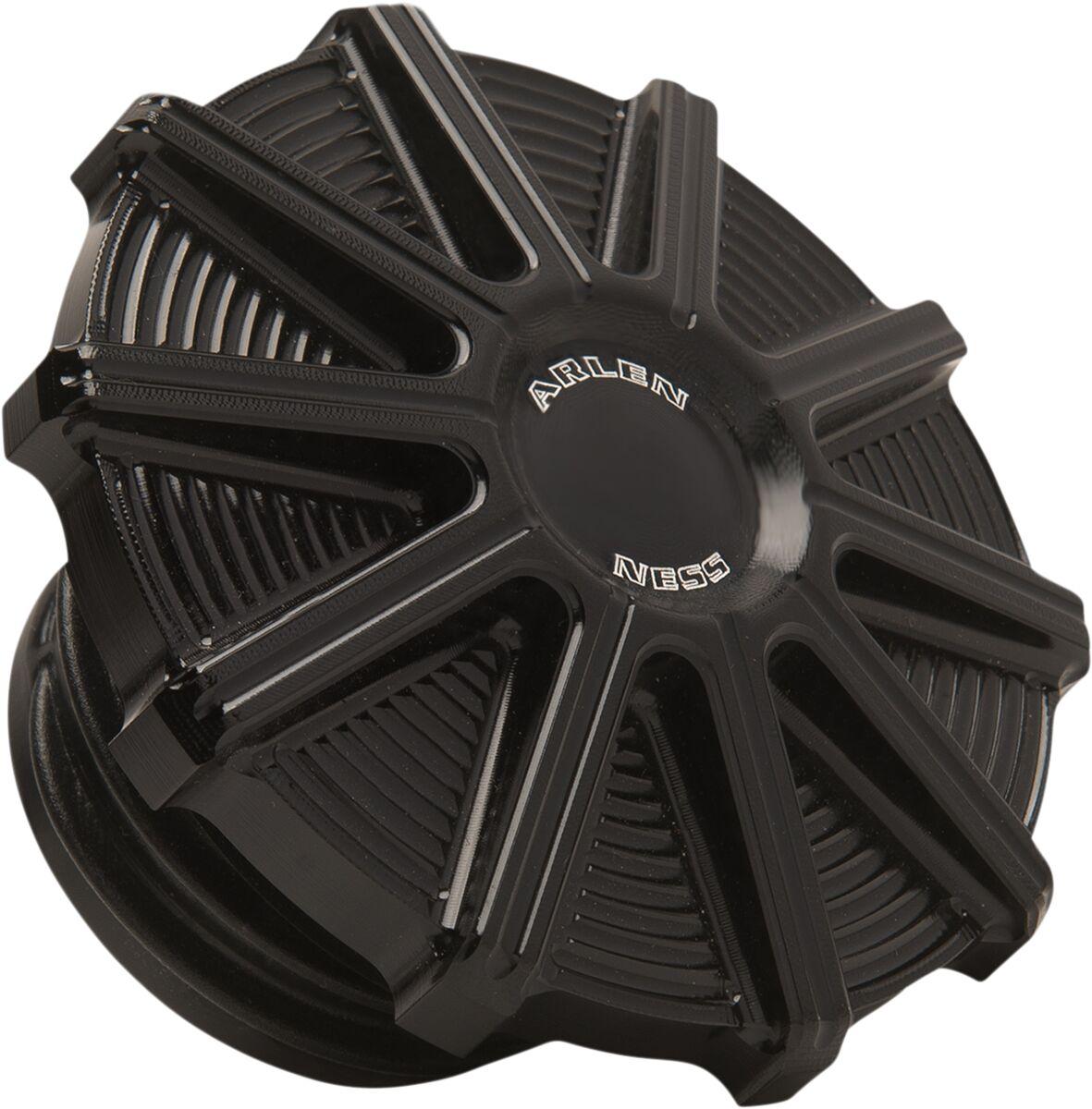 701-000 - Arlen Ness Vented Gas Cap For Harley Davidson FLD 1690 2012-2013 - Black