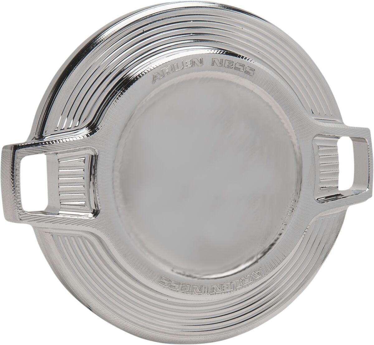 701-009 - Arlen Ness Vented Gas Cap For Harley Davidson FLD 1690 2012-2013 - Chrome