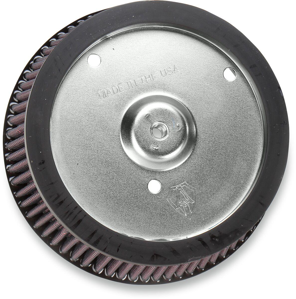 18-080 - Arlen Ness Replacement Big Sucker Stage 1 Air Filter For Harley Davidson FLHR 1584 2008 - Black/Red