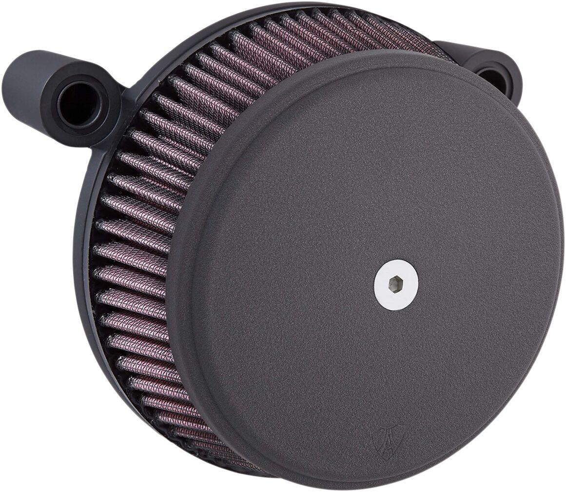 18-325 - Arlen Ness Big Sucker Stage I Air Filter Kit For Harley Davidson FLHR 1584 2008 - Black/Wrinkle