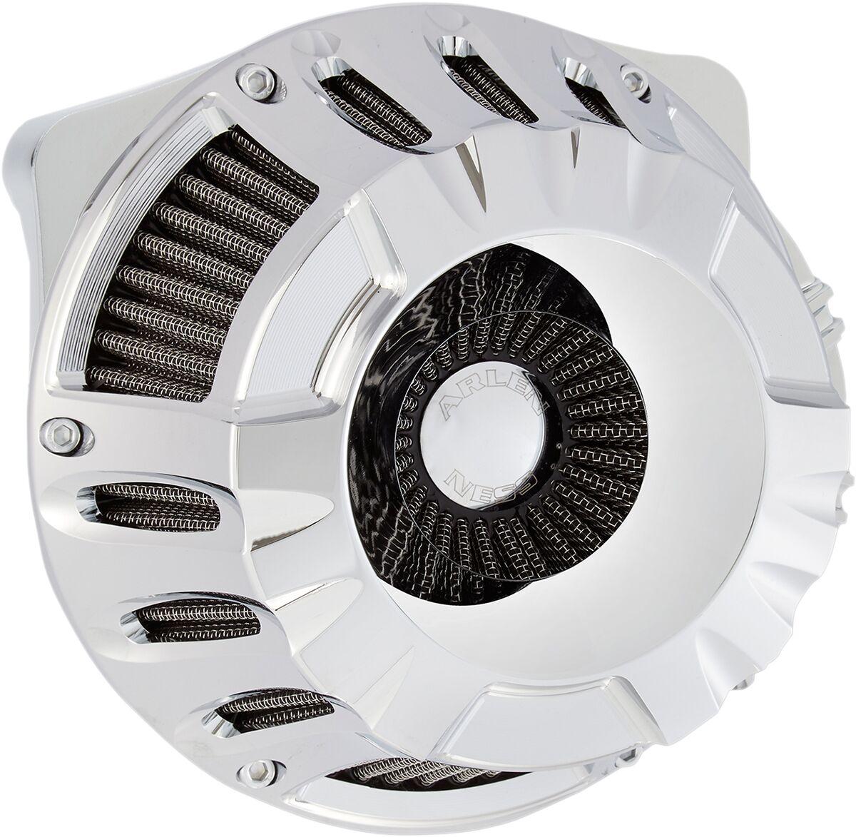 18-926 - Arlen Ness Inverted Series Air Cleaner Kit For Harley Davidson FLHR 1584 2008 - Chrome