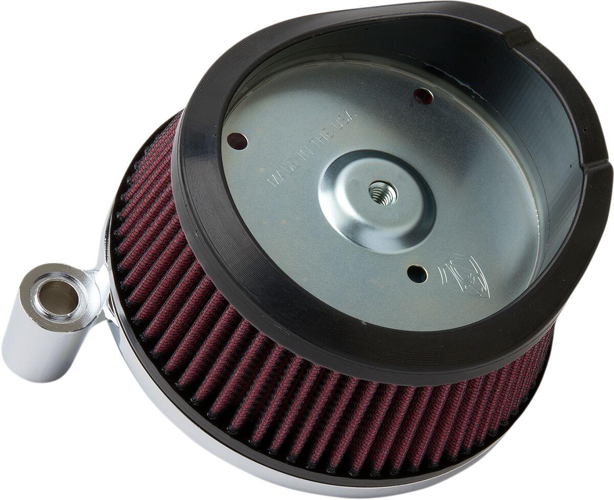 18-441 - Arlen Ness Big Sucker Air Filter Kit For Harley Davidson FLHTCUL 1690 Electra Glide Ultra Classic Low 2015-2016 - Chrome