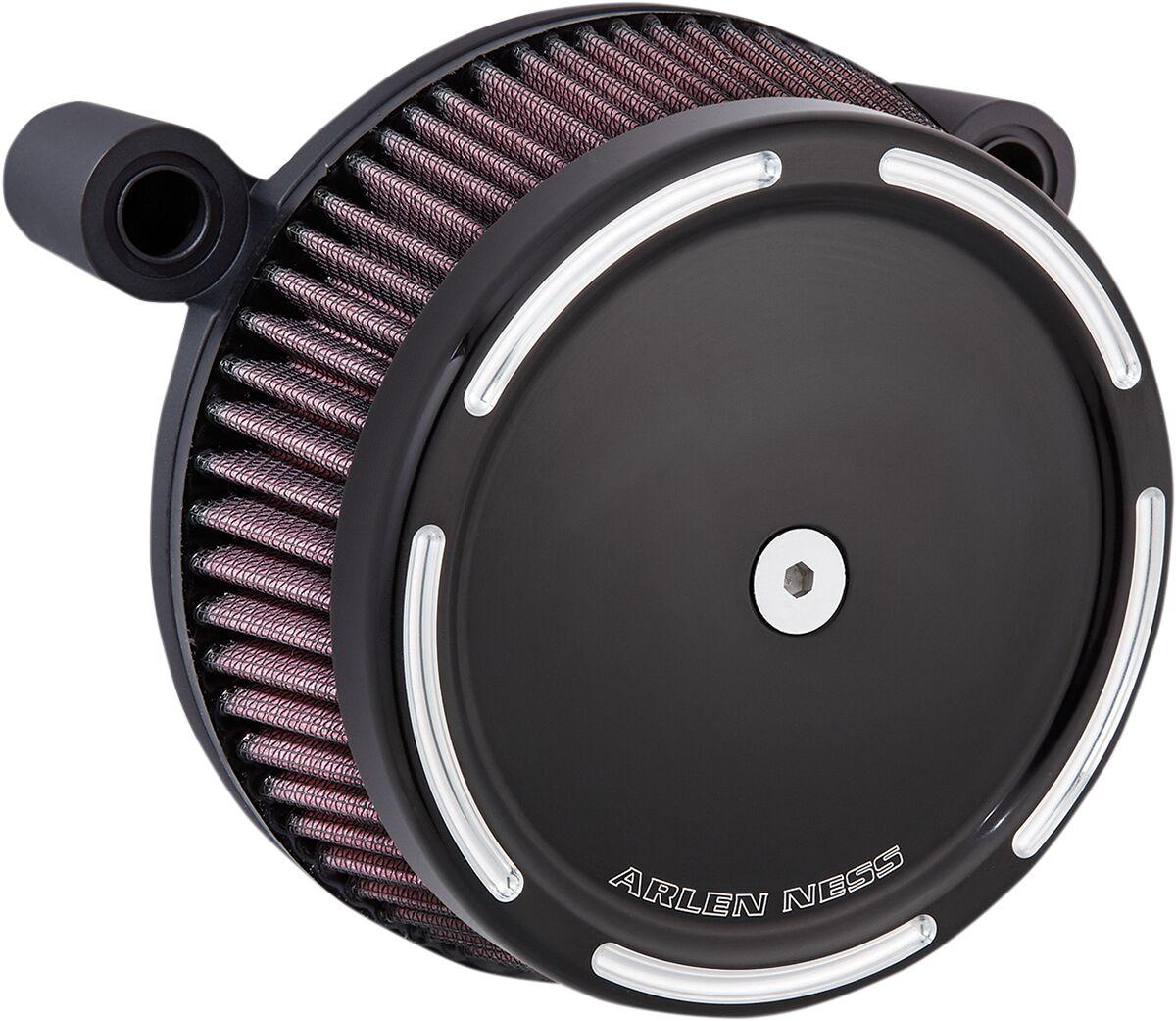 50-836 - Arlen Ness Big Sucker Stage I Air Filter Kit For Harley Davidson FLD 1690 2012-2013 - Black