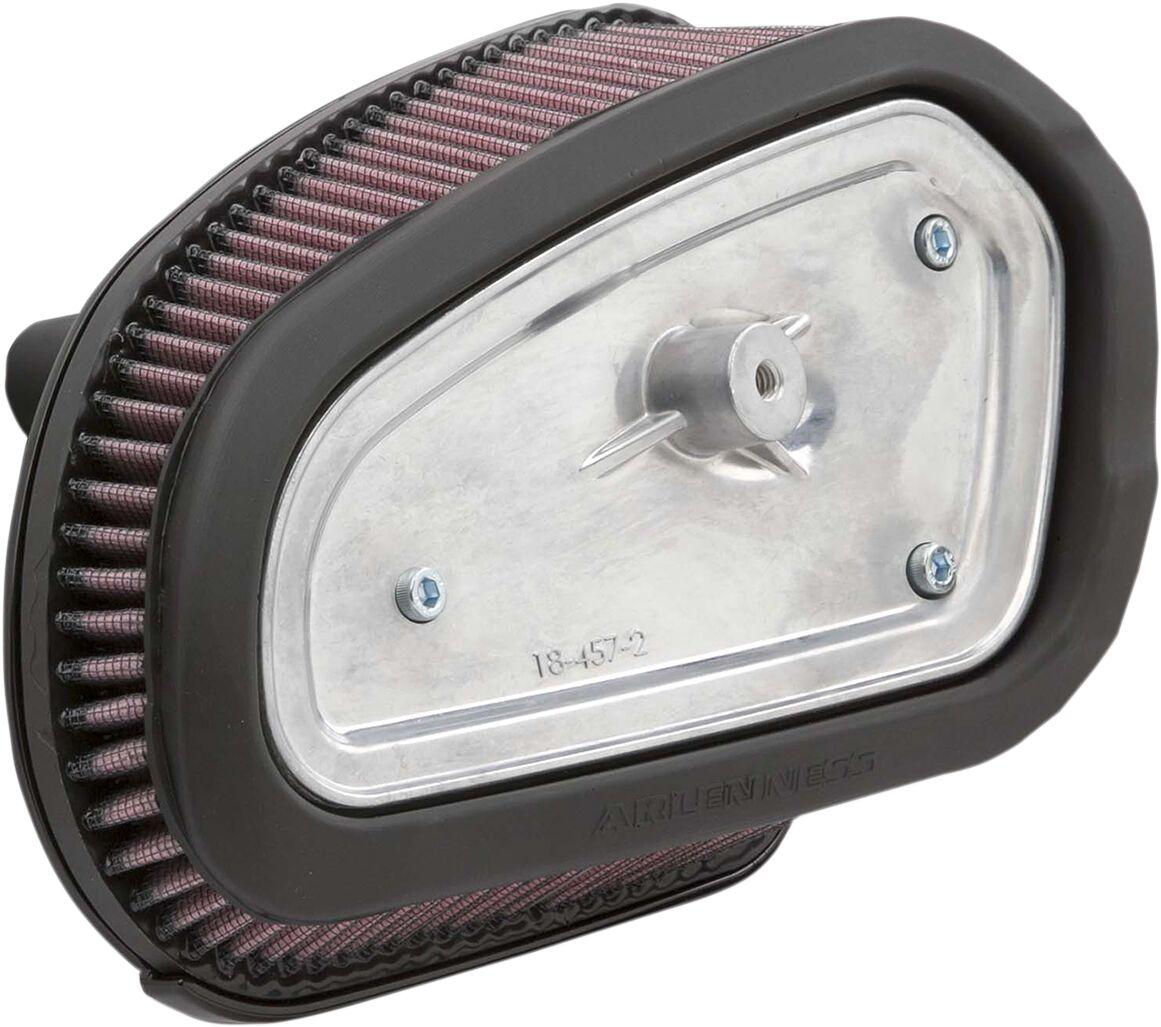 18-458 - Arlen Ness Big Sucker Stage I Air Filter Kit For Harley Davidson FLH 1868 2021 - Chrome
