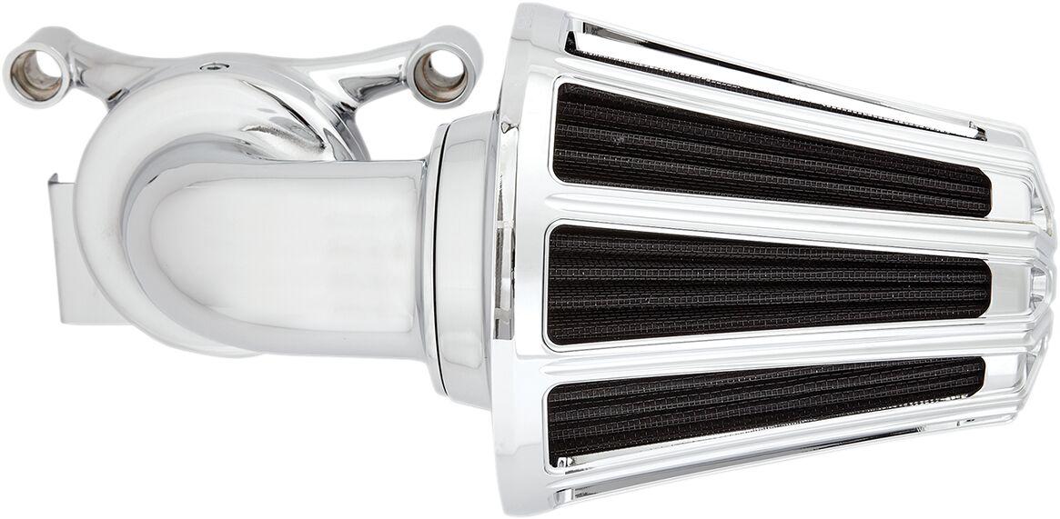 81-022 - Arlen Ness Monster Sucker Air Cleaner Kit For Harley Davidson FLD 1690 2012-2013 - Chrome