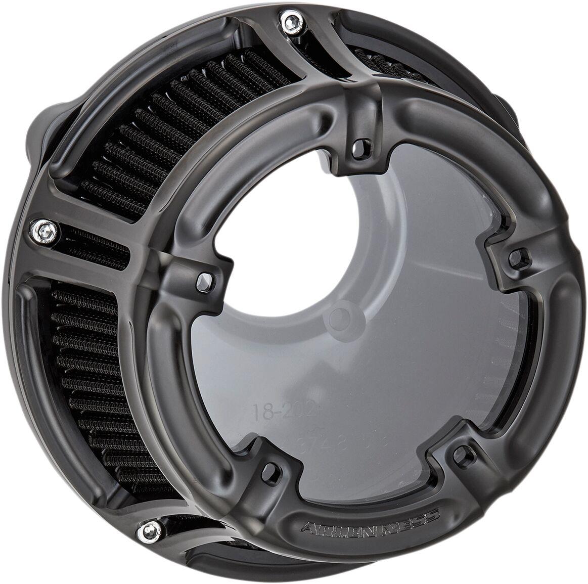 18-965 - Arlen Ness Method Clear Series Air Cleaner For Harley Davidson FLDE 1750 2018-2020 - Black