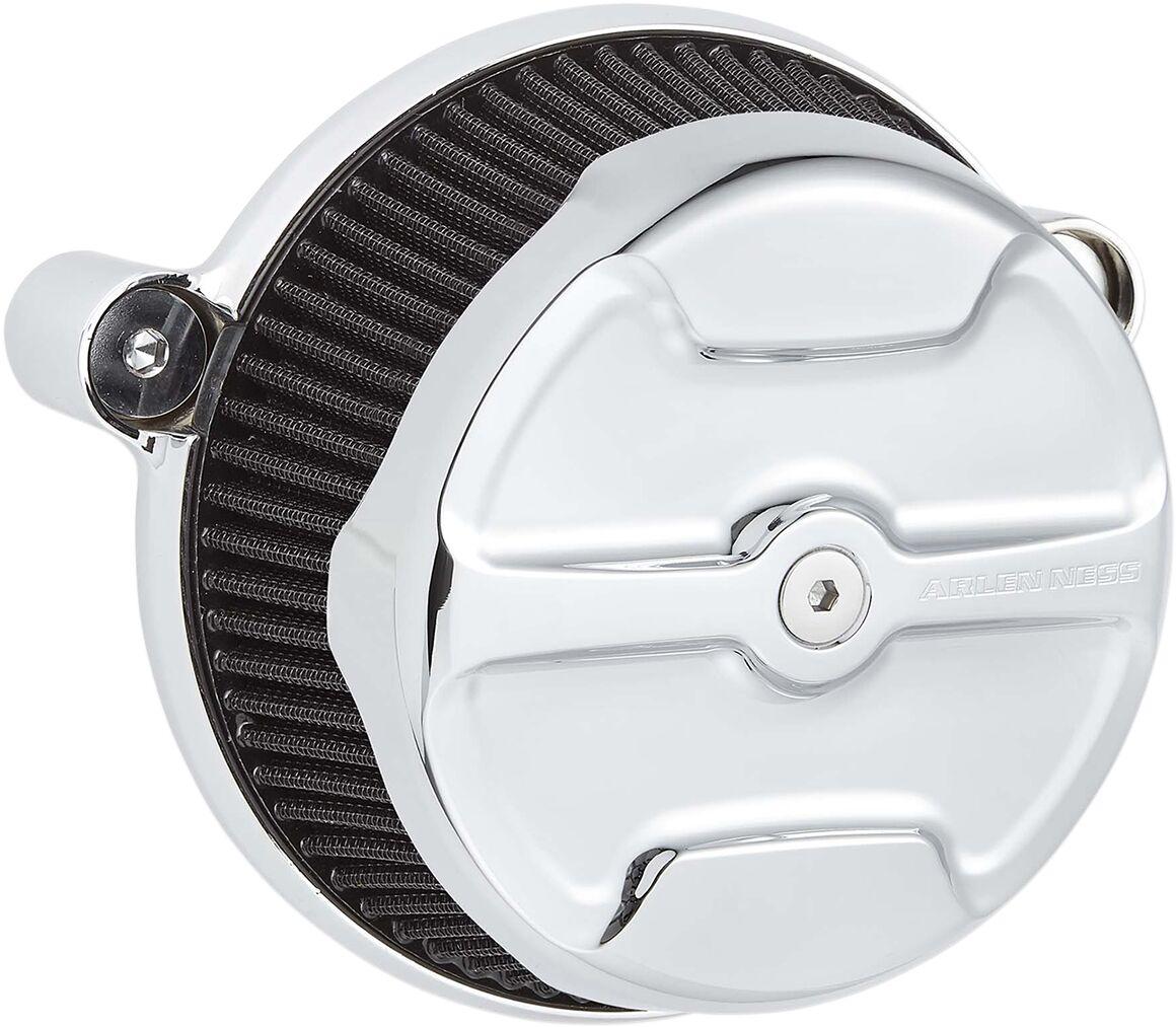 18-393 - Arlen Ness Big Sucker Stage 1 Air Filter Kit For Harley Davidson FLDE 1750 2018-2020 - Chrome