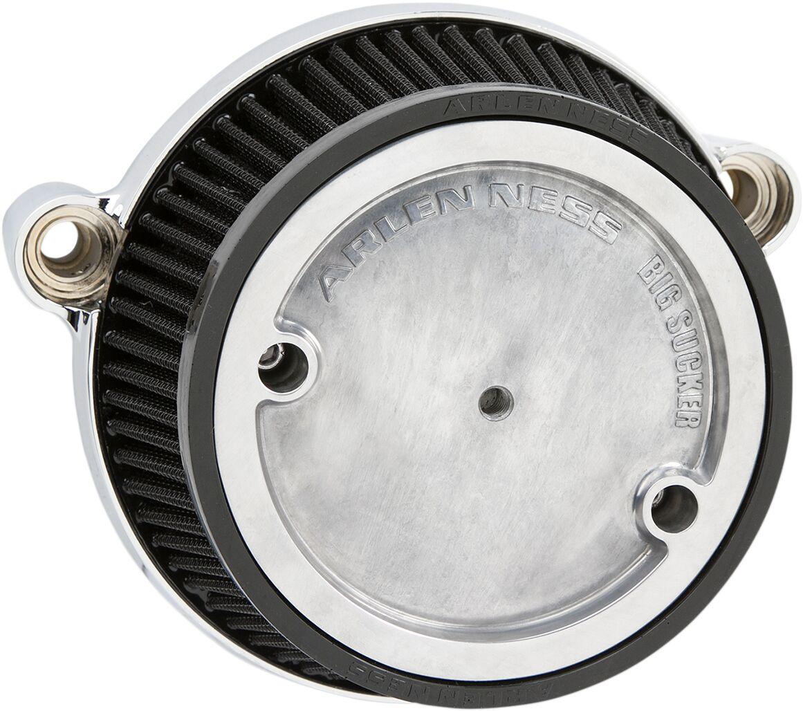 18-317 - Arlen Ness Big Sucker Stage 1 Air Cleaner Kit For Harley Davidson FLDE 1750 2018-2020 - Chrome