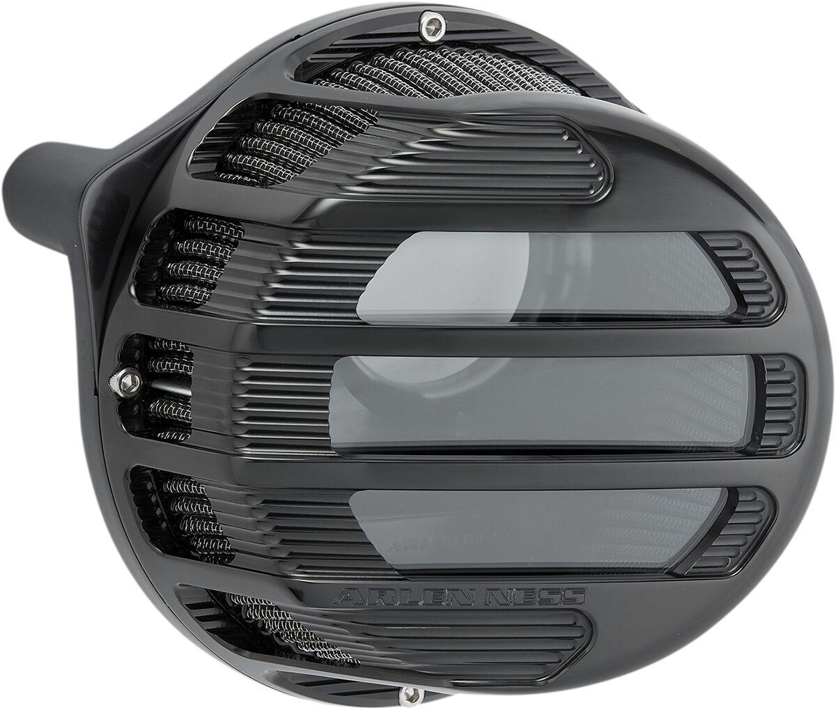 81-302 - Arlen Ness Sidekick Air Cleaner Kit For Harley Davidson FLHR 1584 2008 - Black